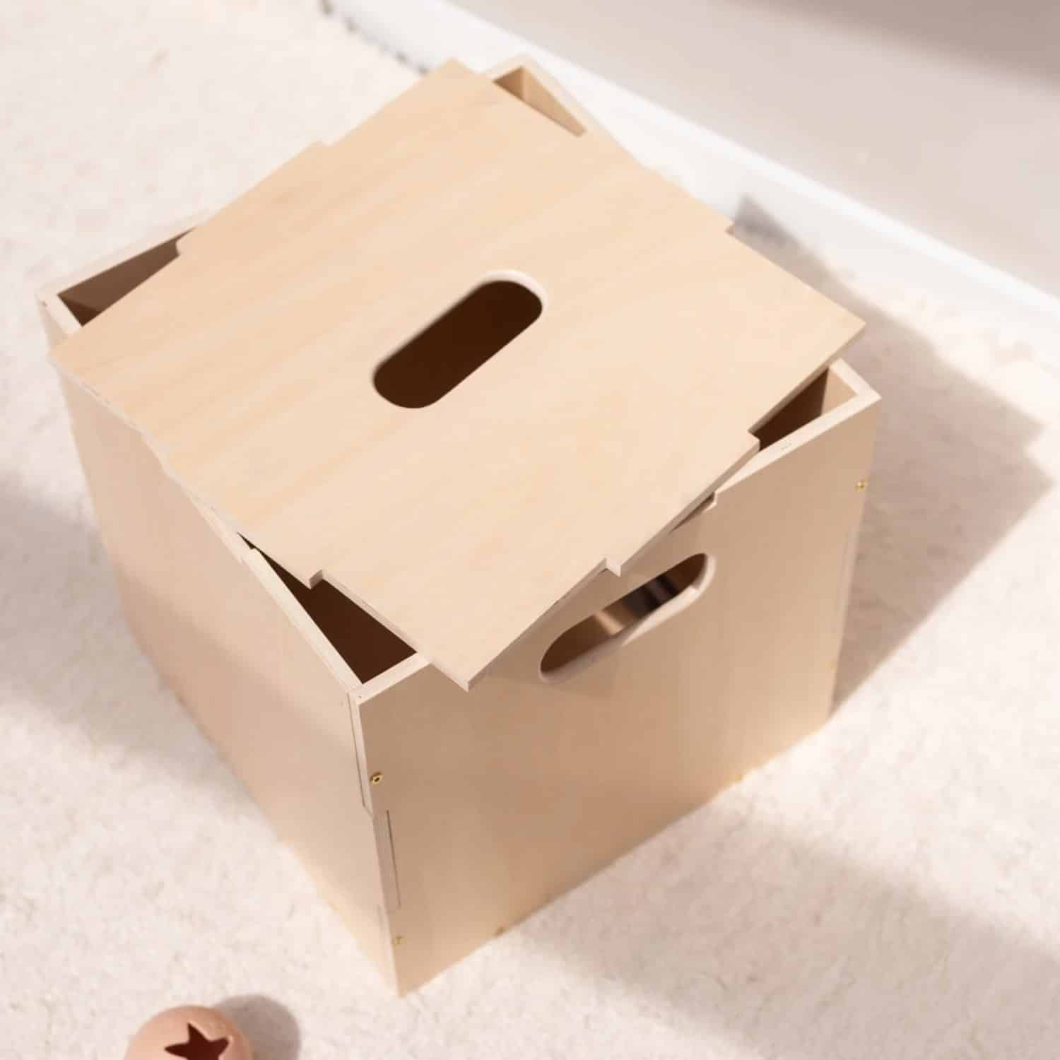 Aufbewahrungsbox "Kids Cube Storage", Natur