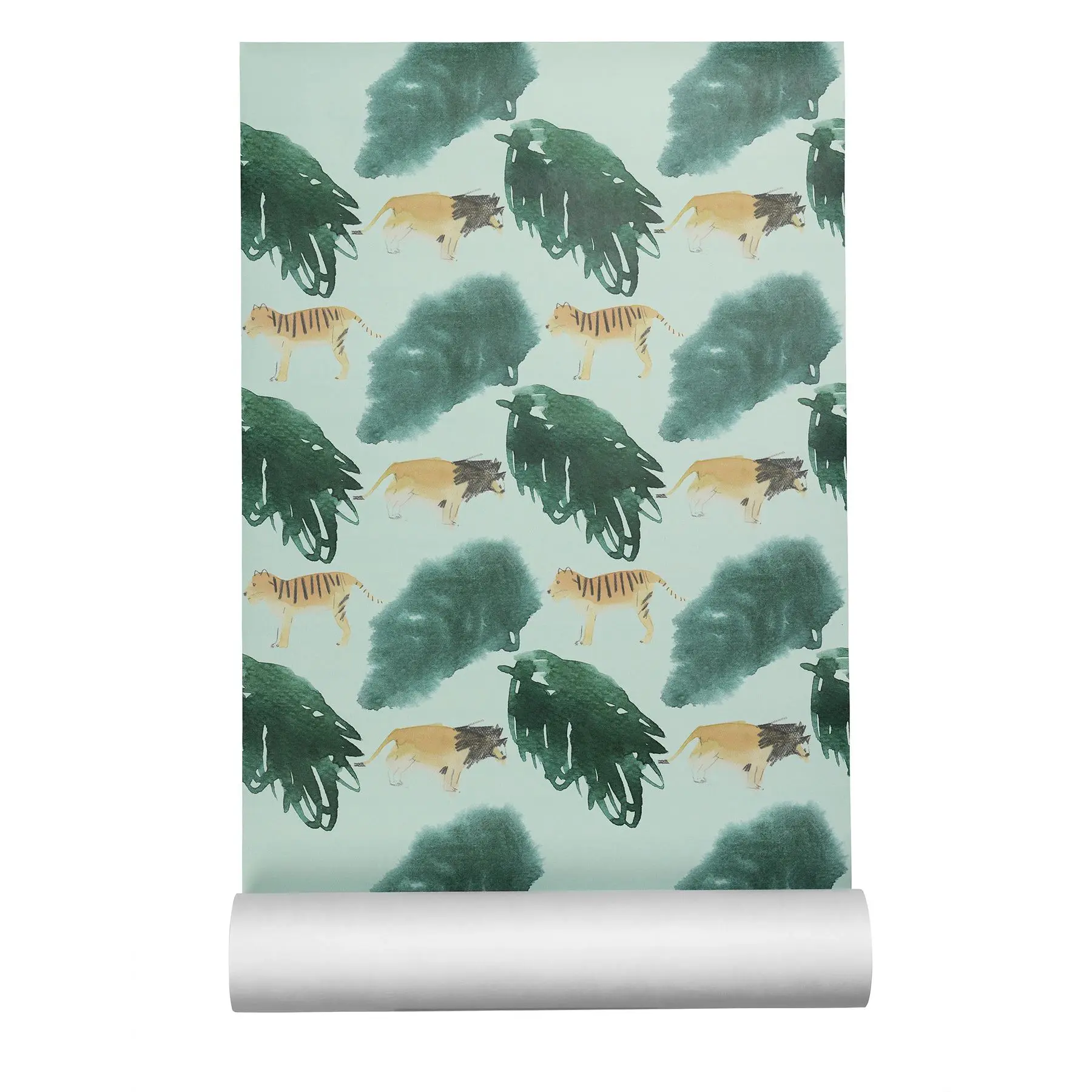 Nofred_wallpaper-safari-lions-tigers-jungle-kids