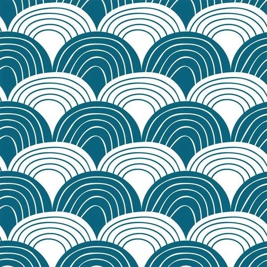 Spannbettlaken "Regenbogen" Moroccan Blue 70x160cm