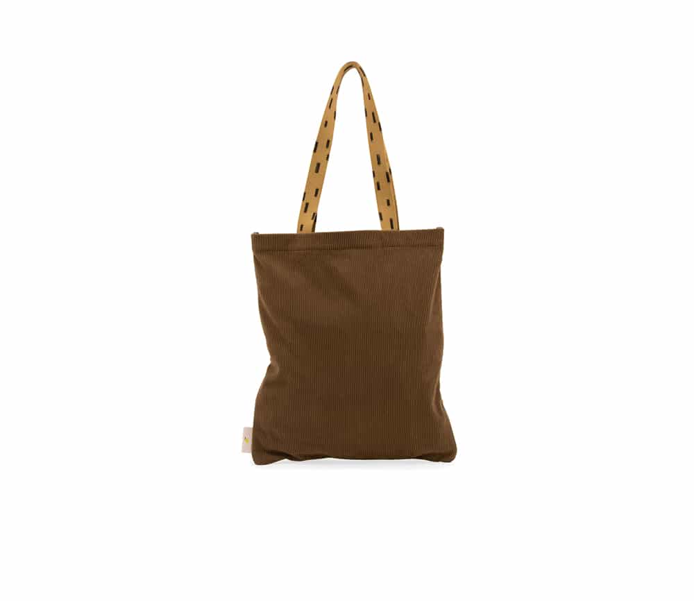 Tote Bag "Corduroy Special Edition", Taubenblau