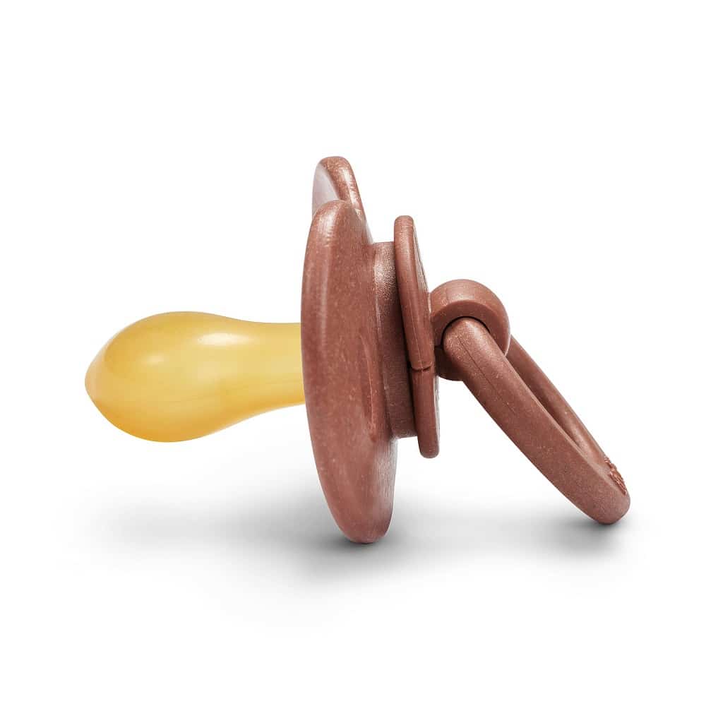 Bambus-Schnuller Latex ab 3 Monate, Burned Clay
