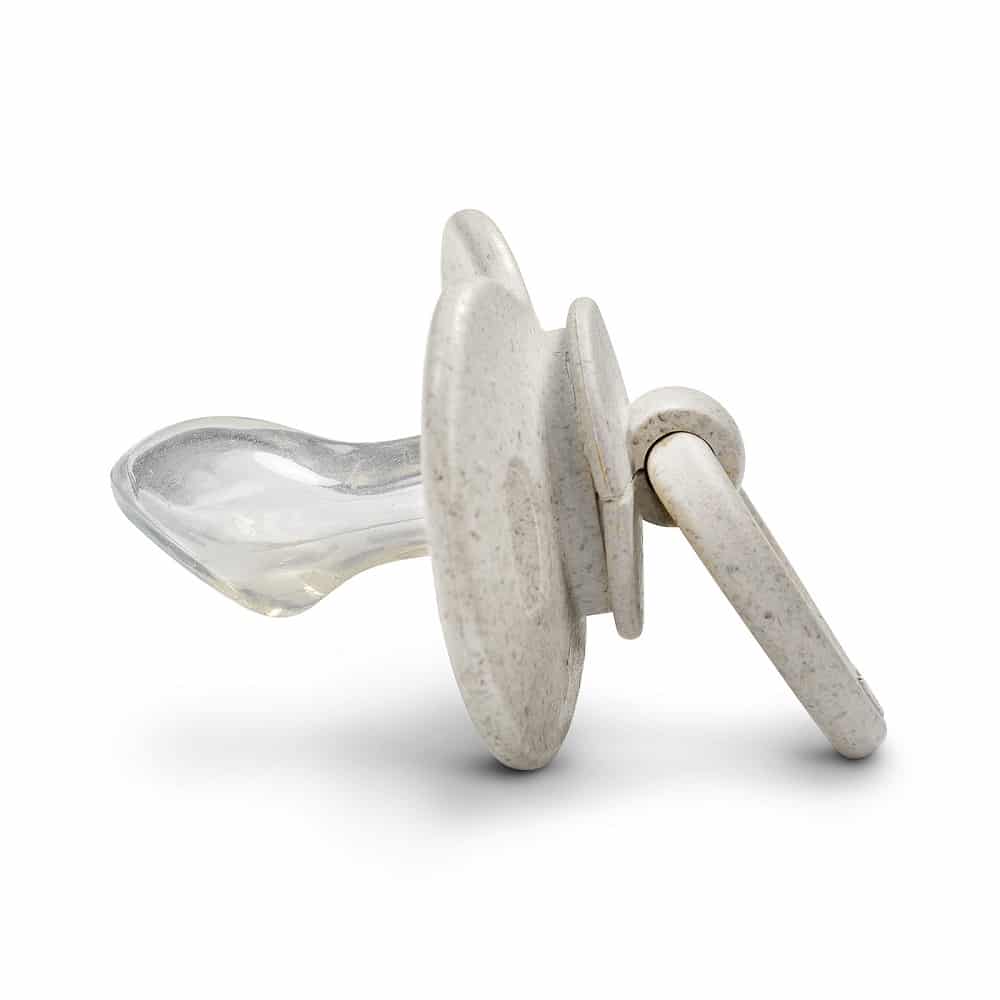 Bambus-Schnuller Silikon ab 3 Monate, Lily White