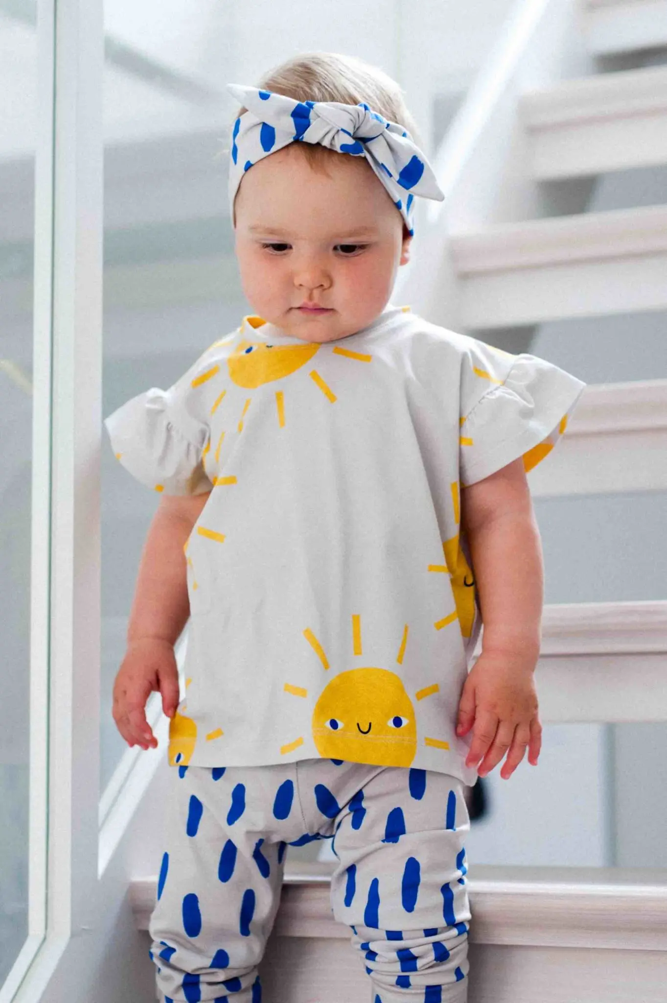 T-Shirt mit Rüschen „Sun“