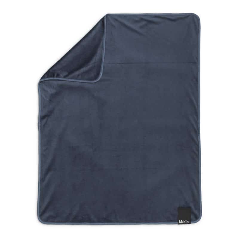 Fleece Babydecke, Juniper Blue