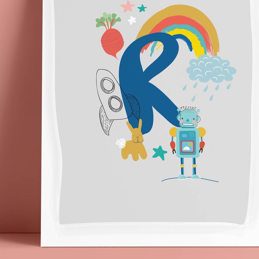 Poster "R - Alphabet"