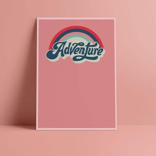 Poster "Adventure"