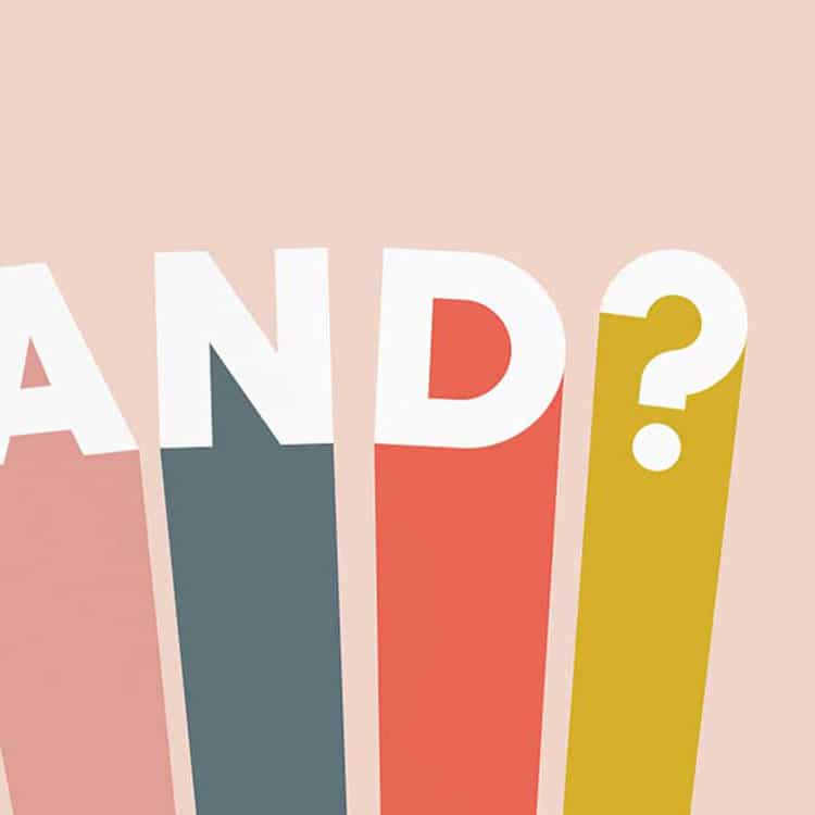 Poster "And?"
