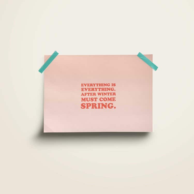 Poster "Everything is Everything"