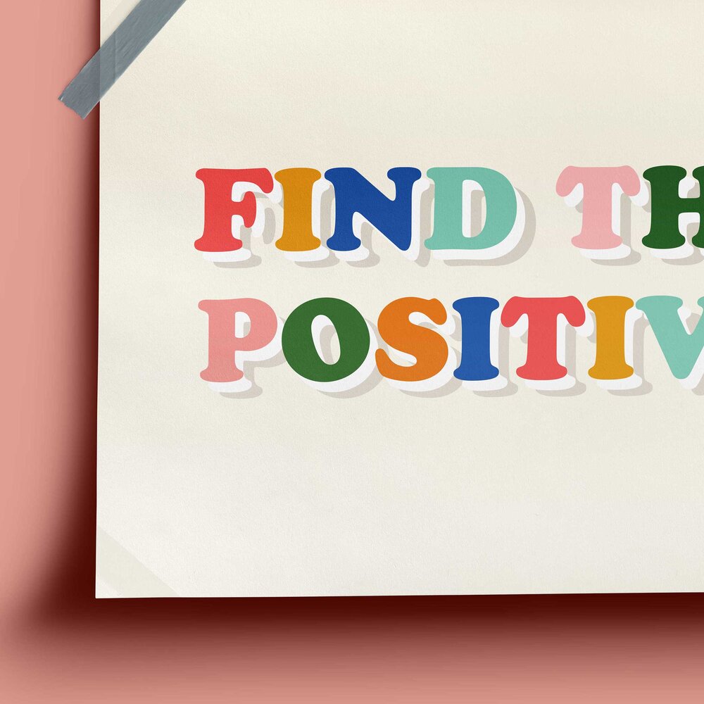 Poster "Find the Positive"