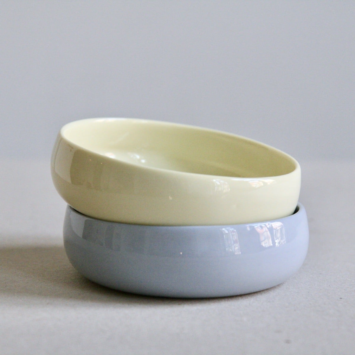 Snackschale / Breischale aus Porzellan, Kornblume