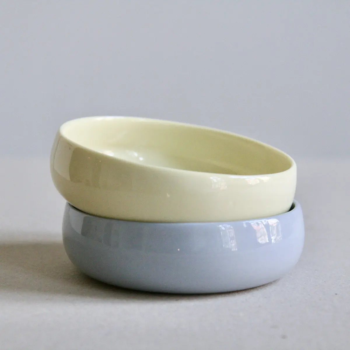 Snackschale / Breischale aus Porzellan, Kornblume