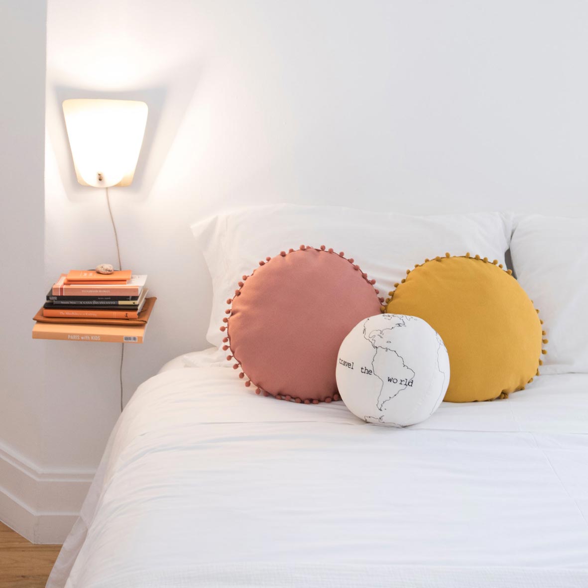 Kissen Globus