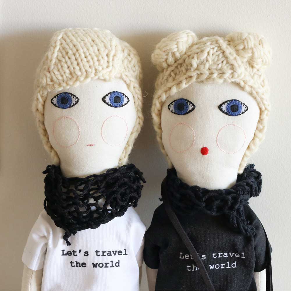 Puppe "Fashion Blogger" Blond