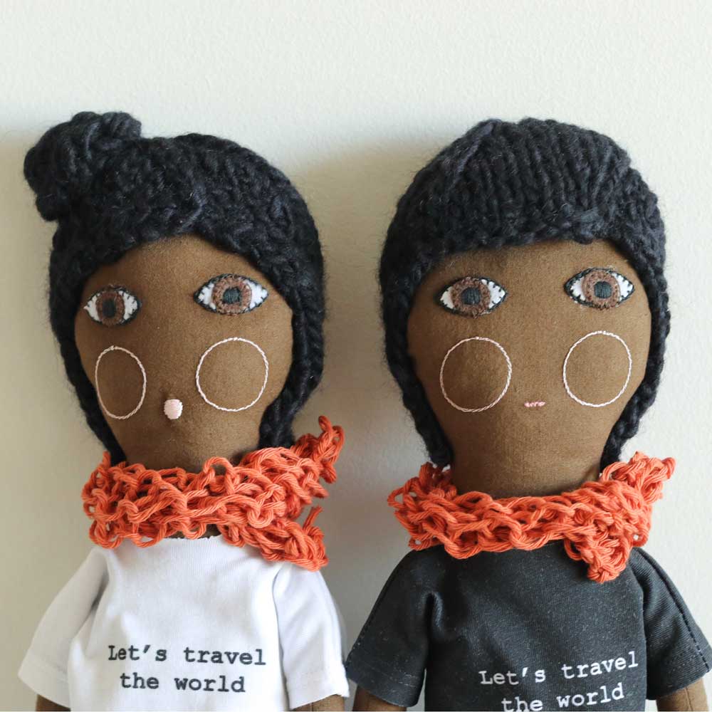 Puppe "Fashion Blogger" Black Brunette