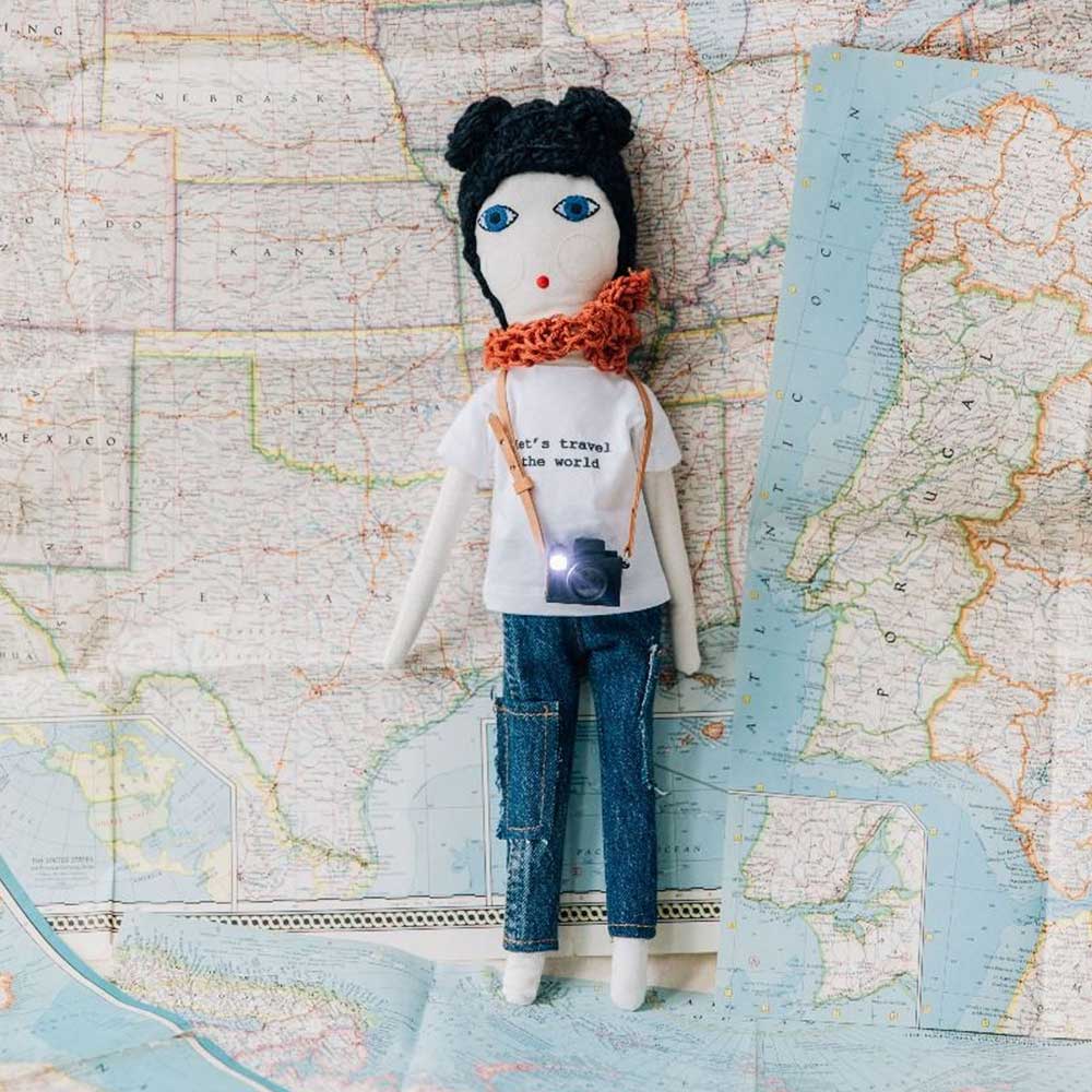 Puppe "Fashion Blogger" Brunette
