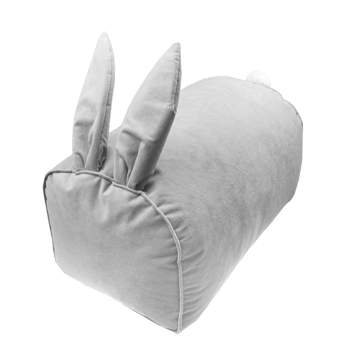 Sitzkissen Hase, Grau