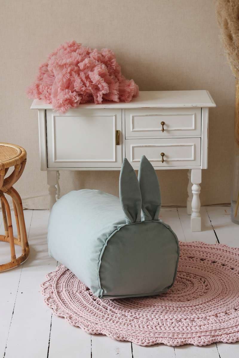 Sitzkissen Hase, Mint