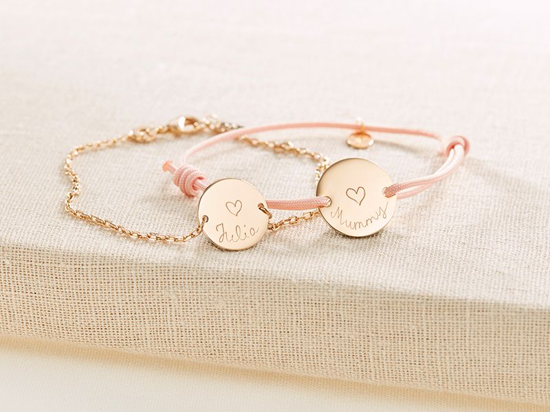 Personalisiertes Pastille-Armband in 925er Sterlingsilber