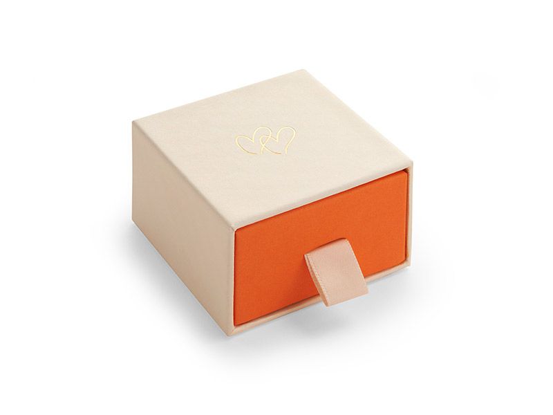 Personalisierter Emaille Flip Ring in 18kt Vergoldung