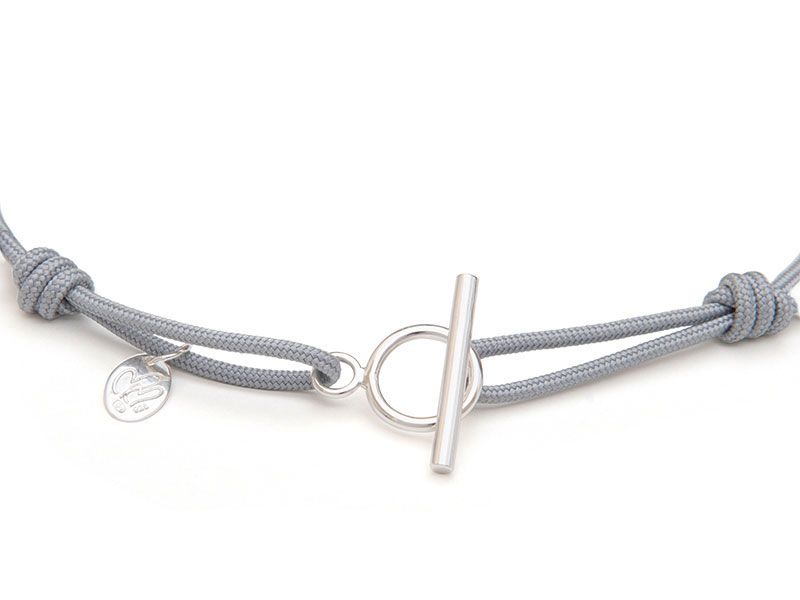Personalisiertes Armband mit Ewigkeitsring in 18kt Rosévergoldung
