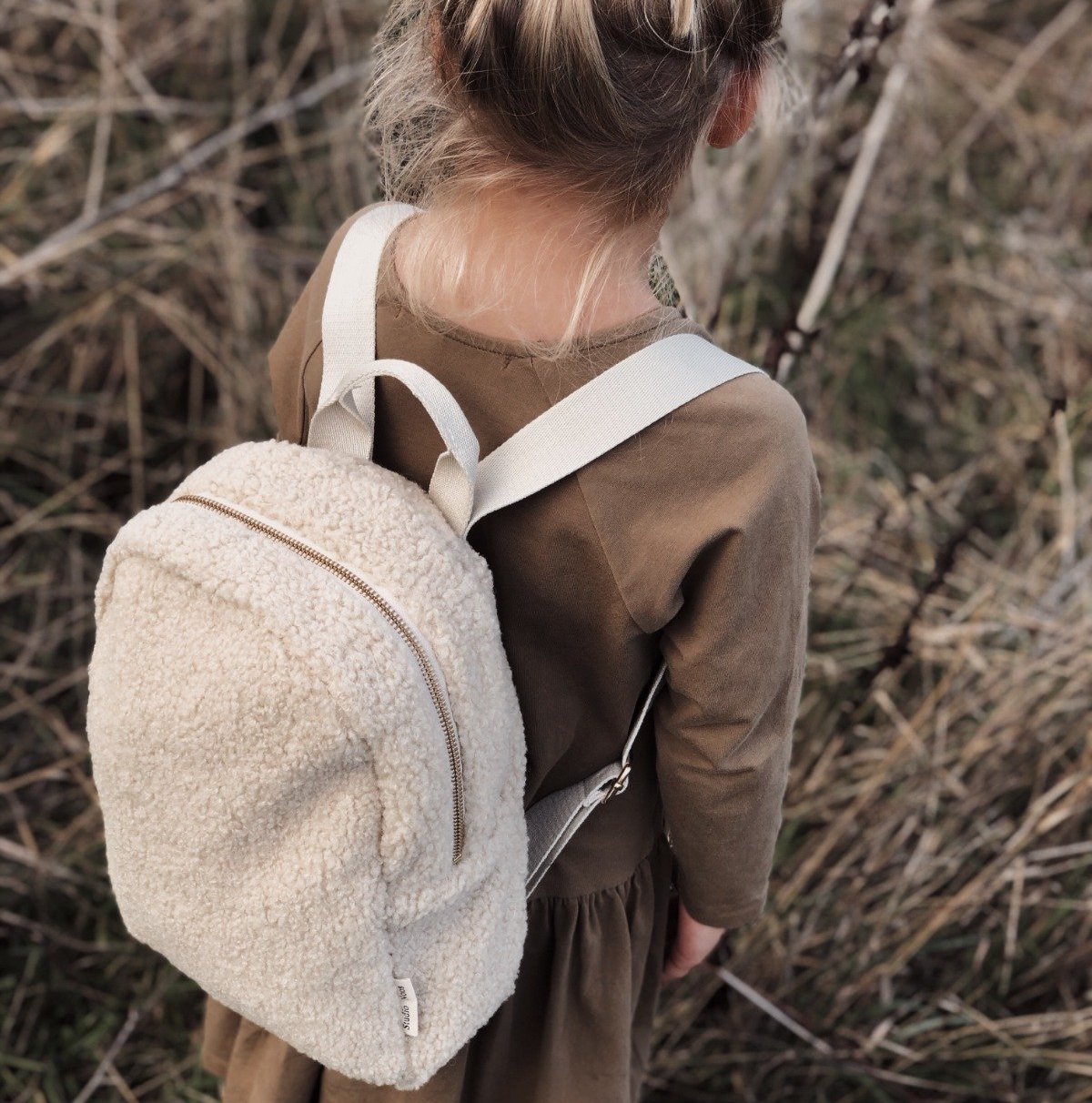 Rucksack Mini *Teddy*, Dunkelgrau