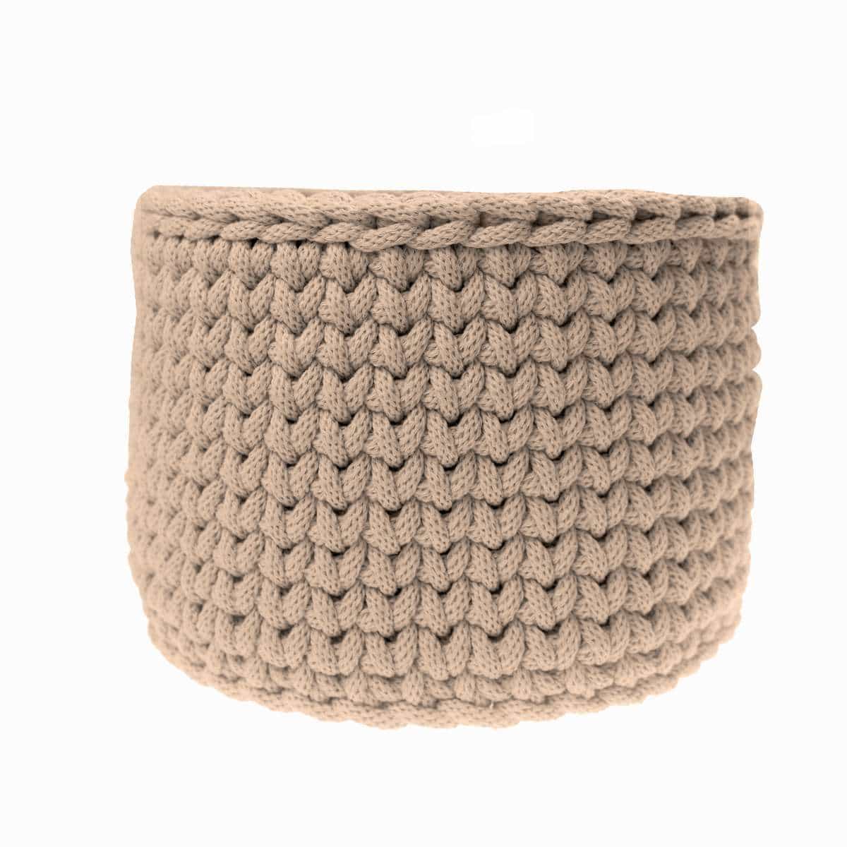 Korb Klein, Beige