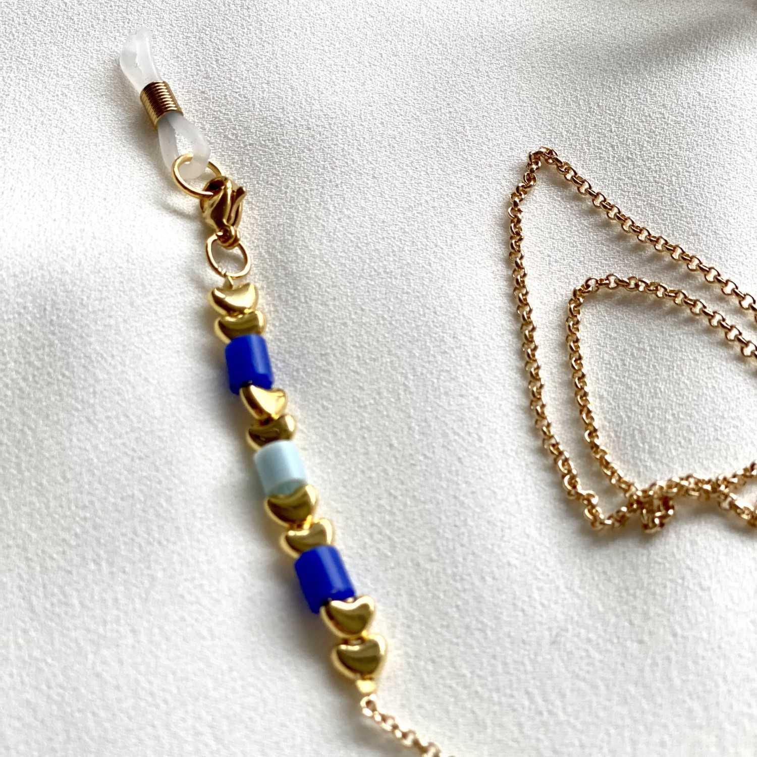 Brillenkette, Blau