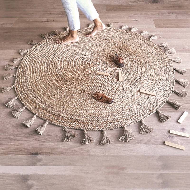 Jute Teppich "Else" Ø140cm