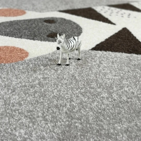 Kinderteppich Zebra "Kika" 120 x 170cm