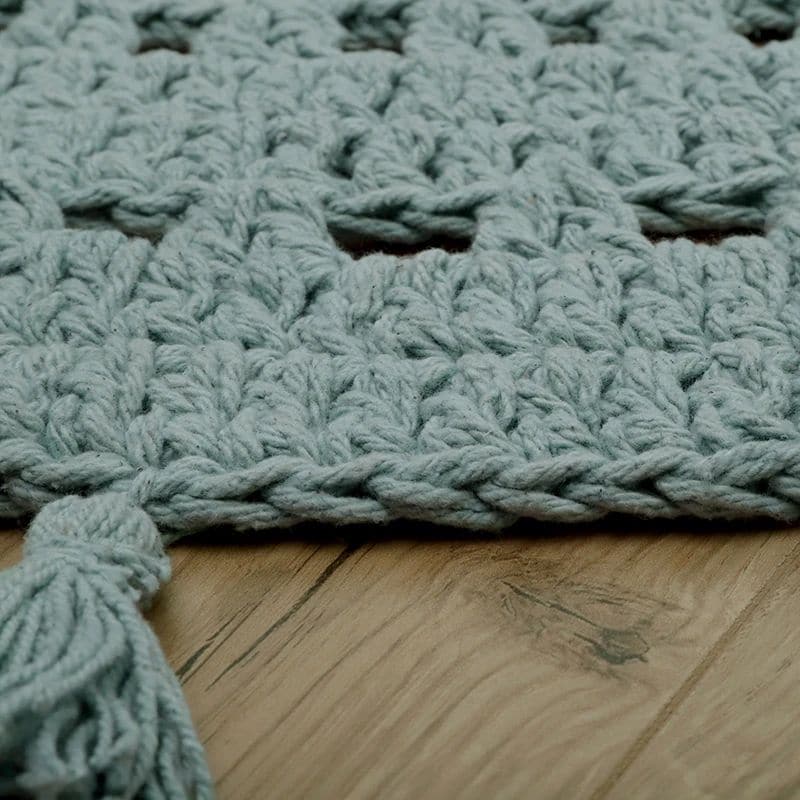 Teppich "Nila Green Pale" Ø120cm