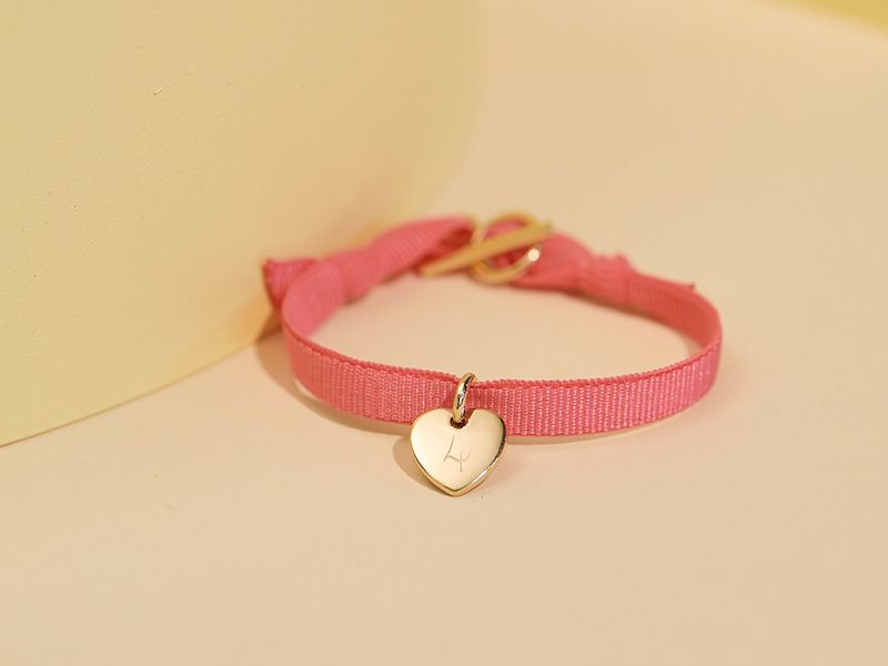 Personalisiertes elastisches Armband in 18kt Vergoldung