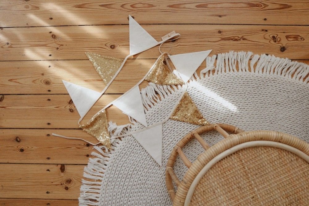 Girlande "Gold and Beige"