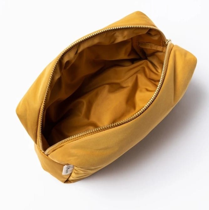 Kosmetiktasche Pouch *Puffy* Ochre