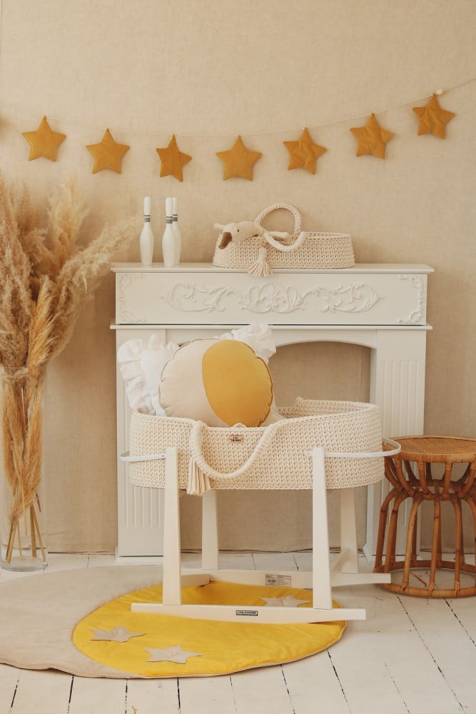 Girlande mit Sternen *Honey Dust*, Samt