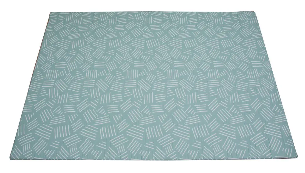 Große Spielmatte "Cushy" Neo Mint/Pearly Gray 140x200cm