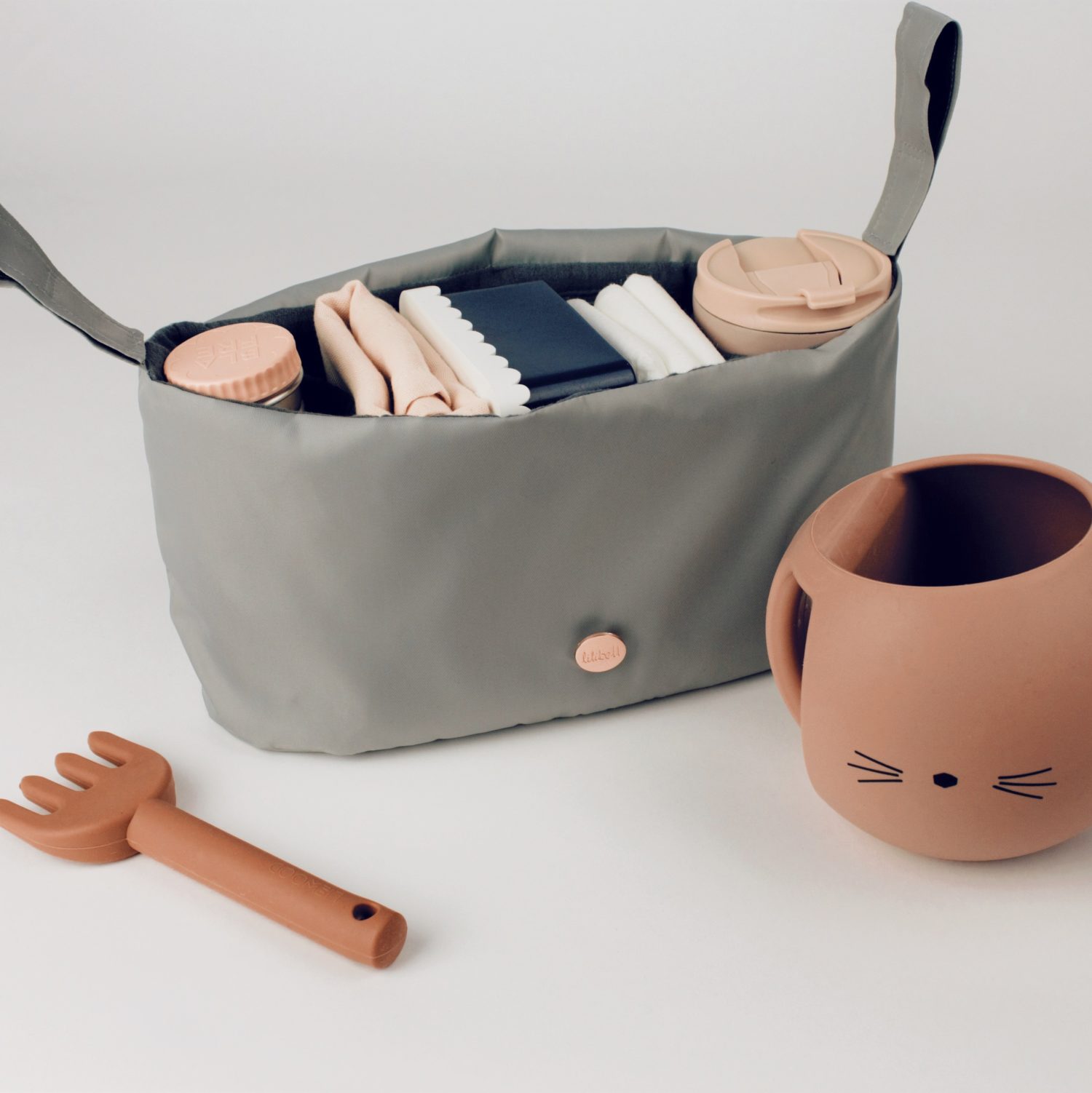 Buggy Bunny Kinderwagentasche Grau