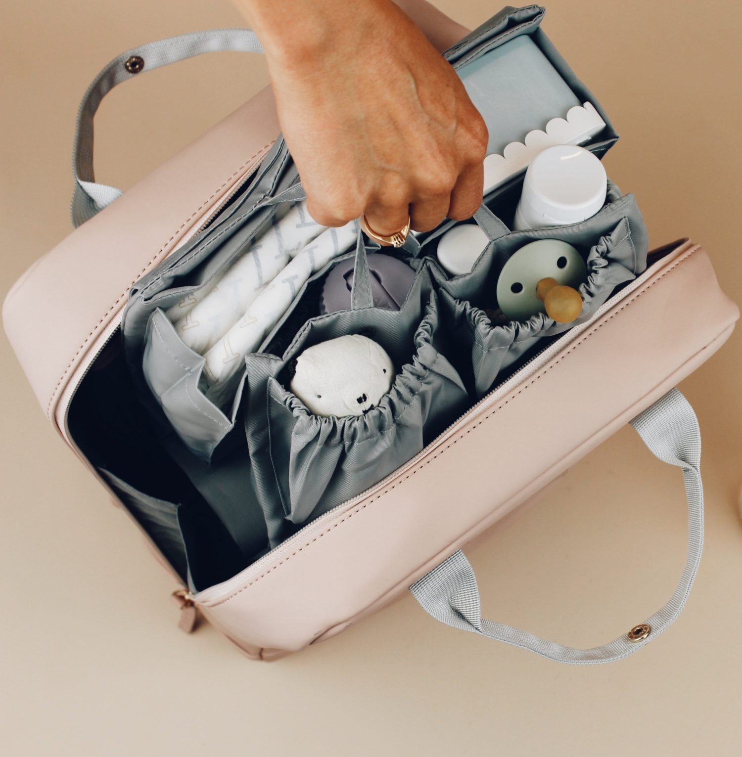 Pico Wickeltasche Grau