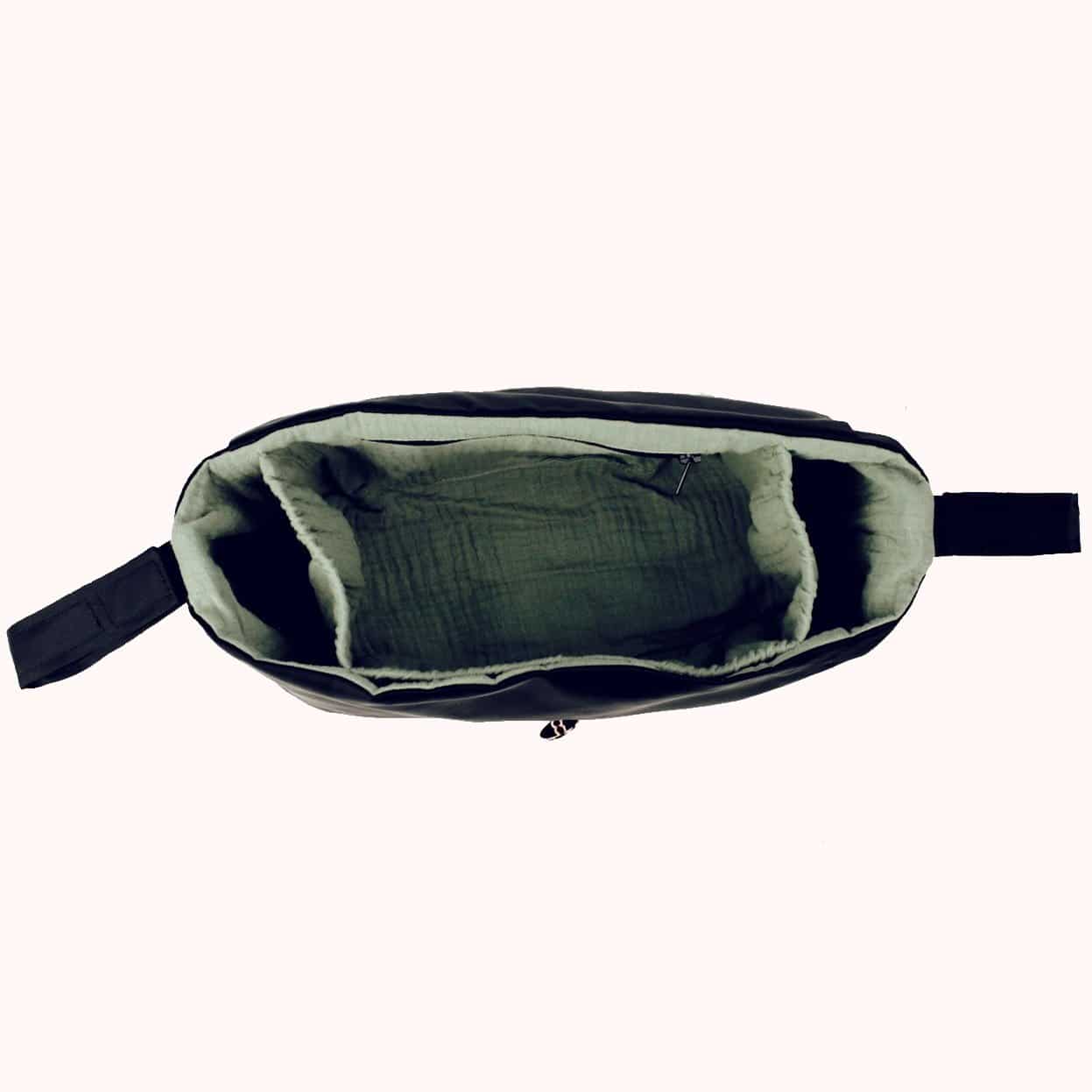 Buggy Bunny Kinderwagentasche Black Green