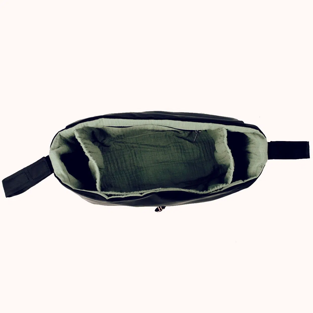 Buggy Bunny Kinderwagentasche Black Green