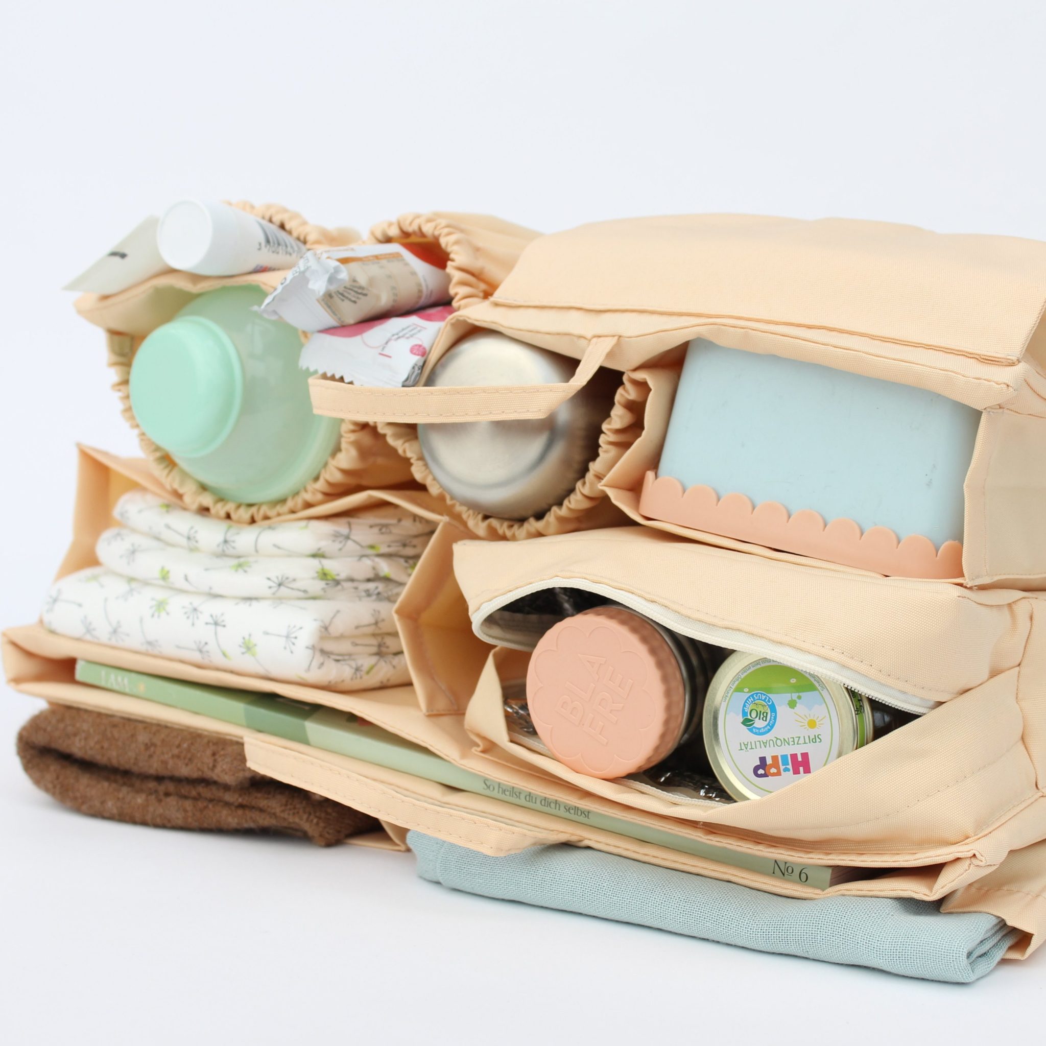 Granda Wickeltasche Beige