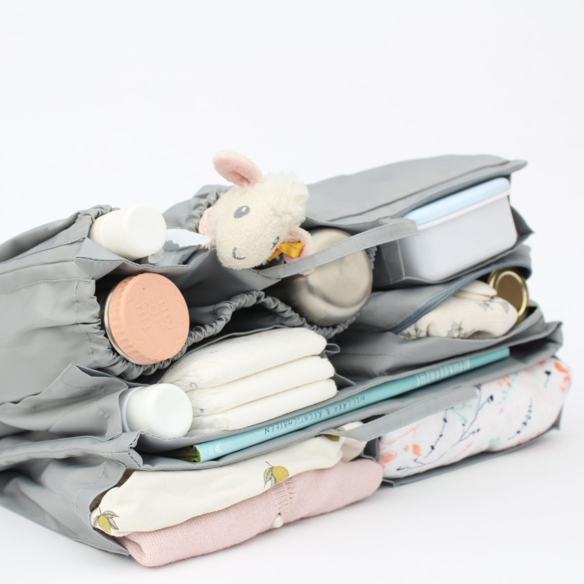 Granda Wickeltasche Grau
