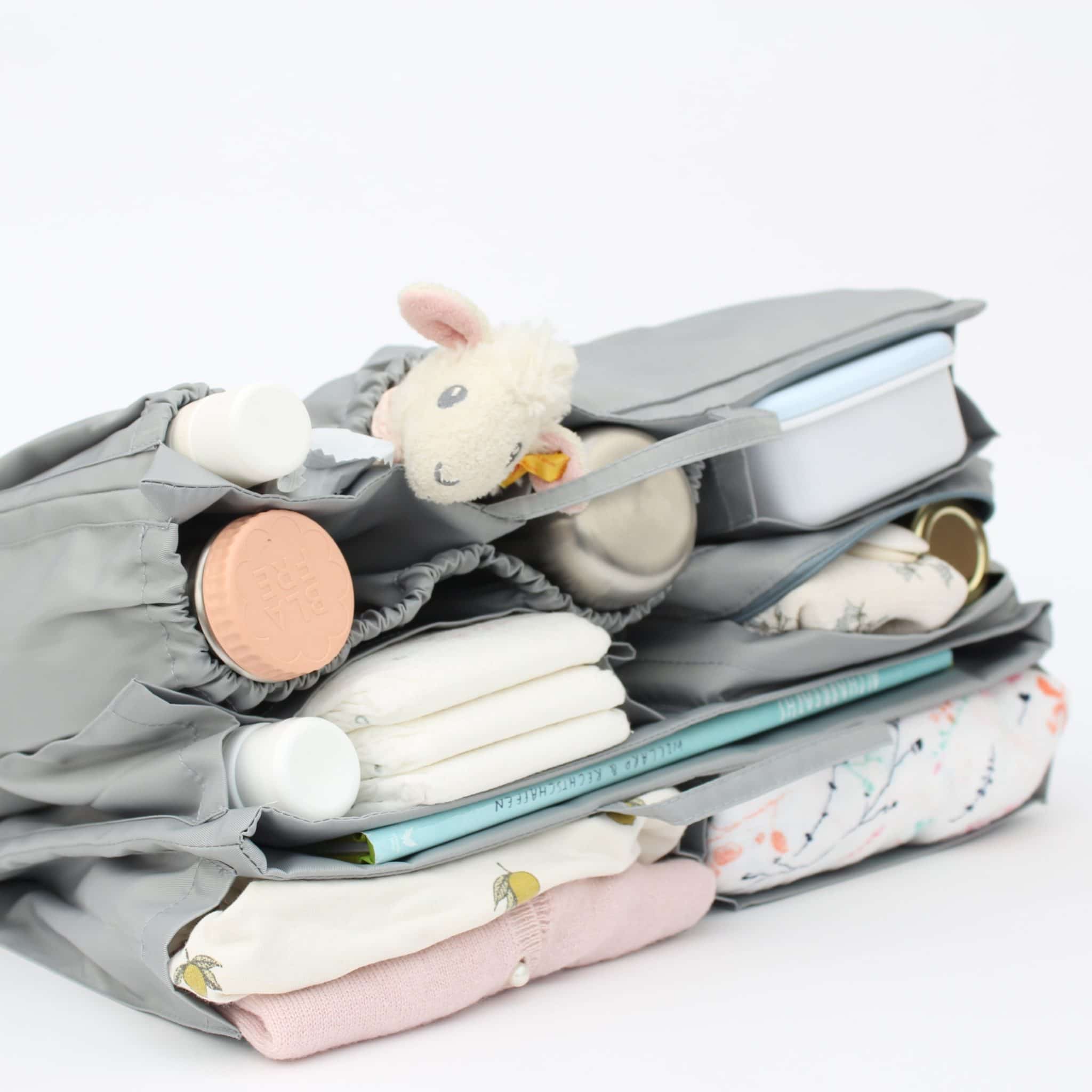 Granda Wickeltasche Grau
