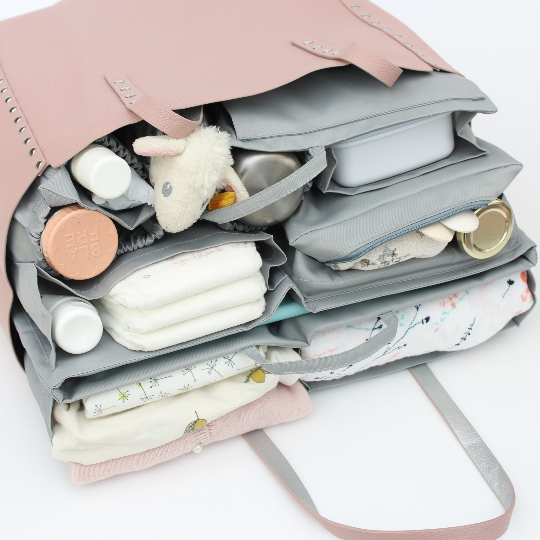 Granda Wickeltasche Grau