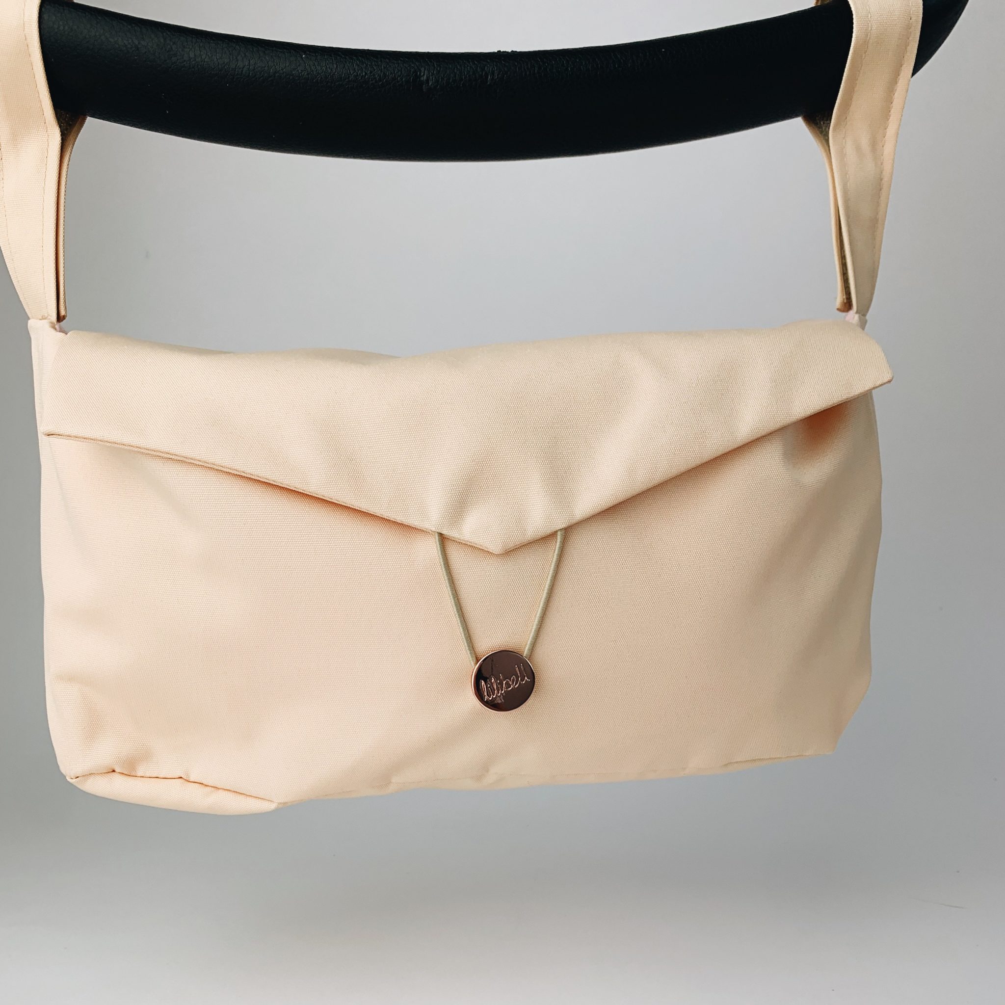 Buggy Bunny Kinderwagentasche Beige-Rosa