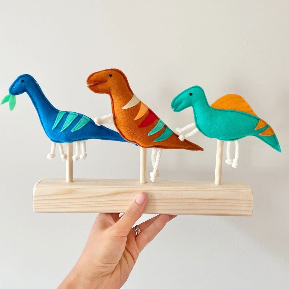 Dinosaurier T-Rex, Puppe für Theater