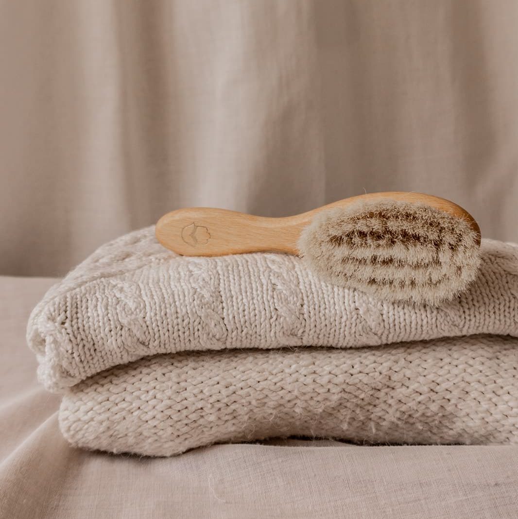 Babybürste "Baby brush gold"