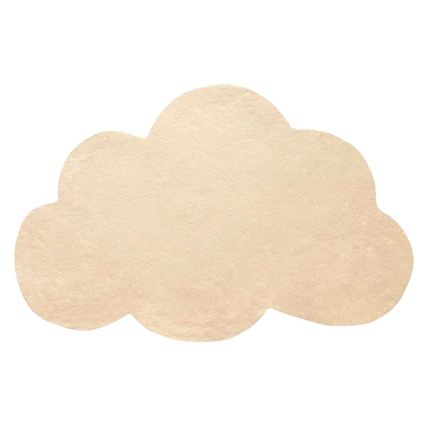 Kinderteppich Wolke, Orange