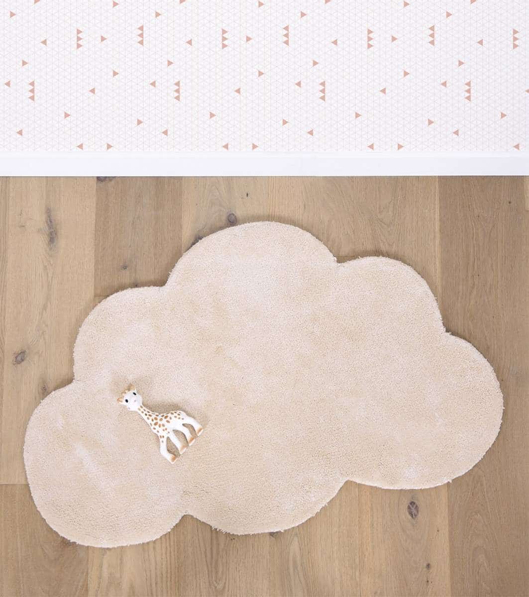 Kinderteppich Wolke, Orange