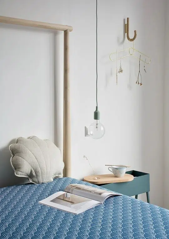 Swedish_Linens_moroccan_blue_seashells_double_sheet