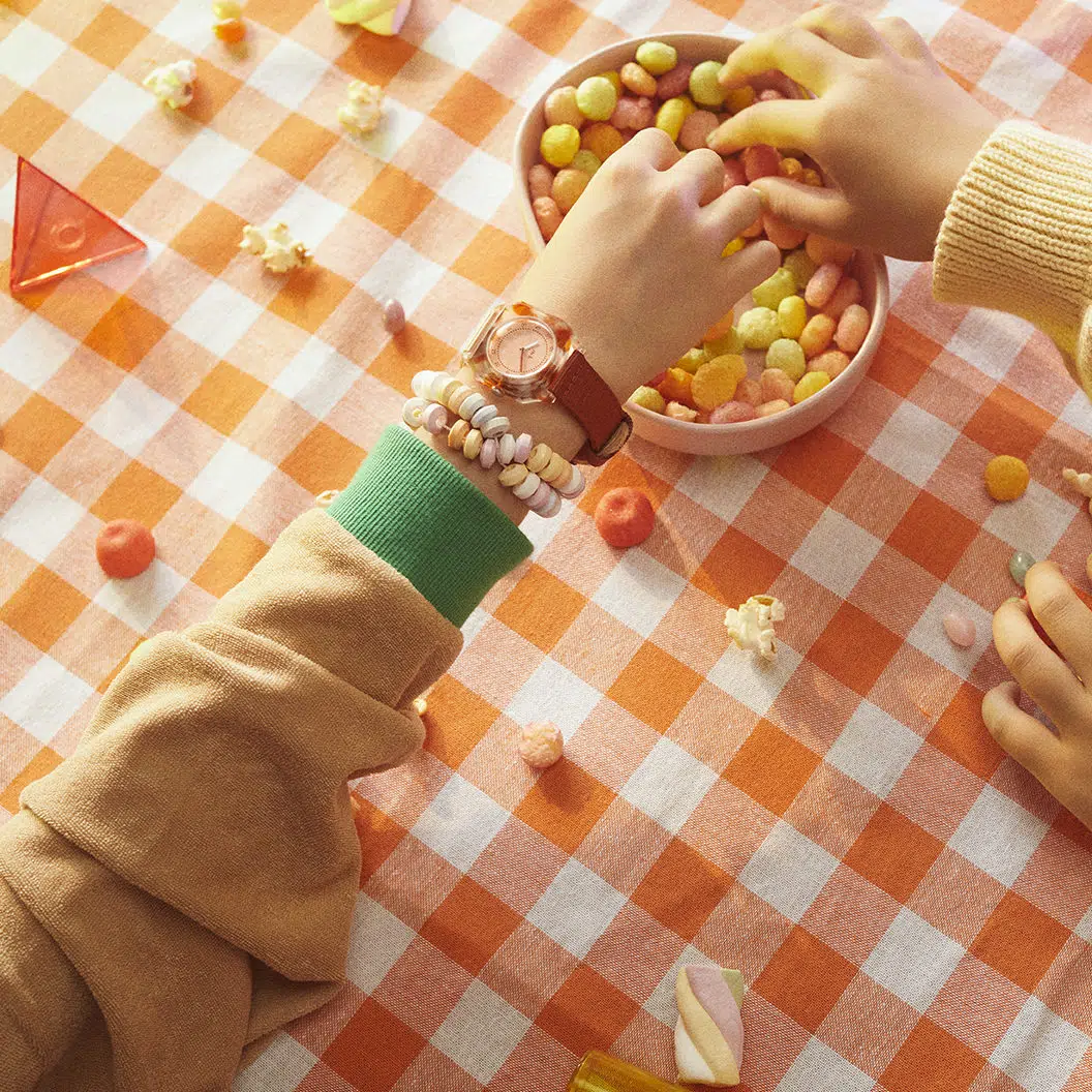 Kinderarmbanduhr "Bubble Gum"